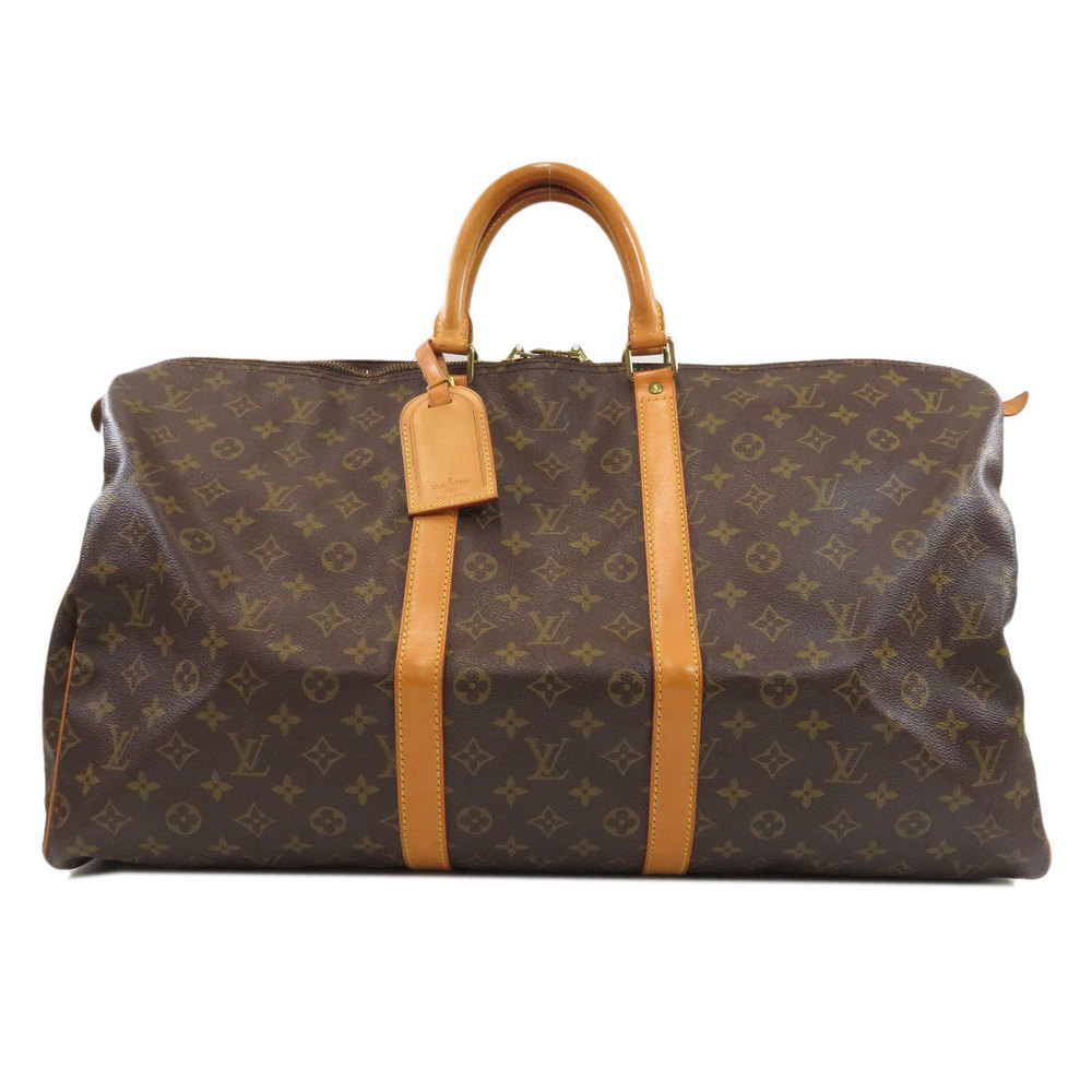 Louis Vuitton Keepall 55 Monogram Boston Bag Monogram Canvas